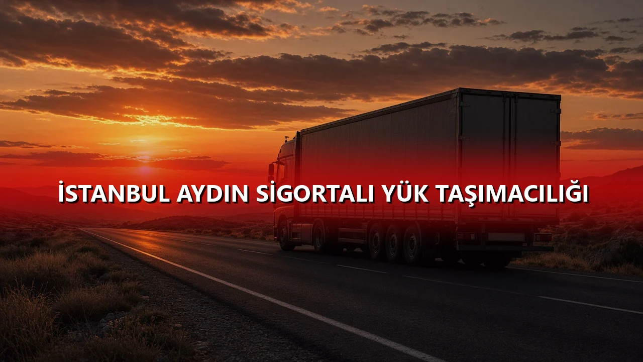 İstanbul Aydın Sigortalı Yük Taşımacılığı